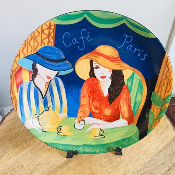 Sango Cafe Paris Oval Dinner 11 3/8  Plate - Picture 1 of 4